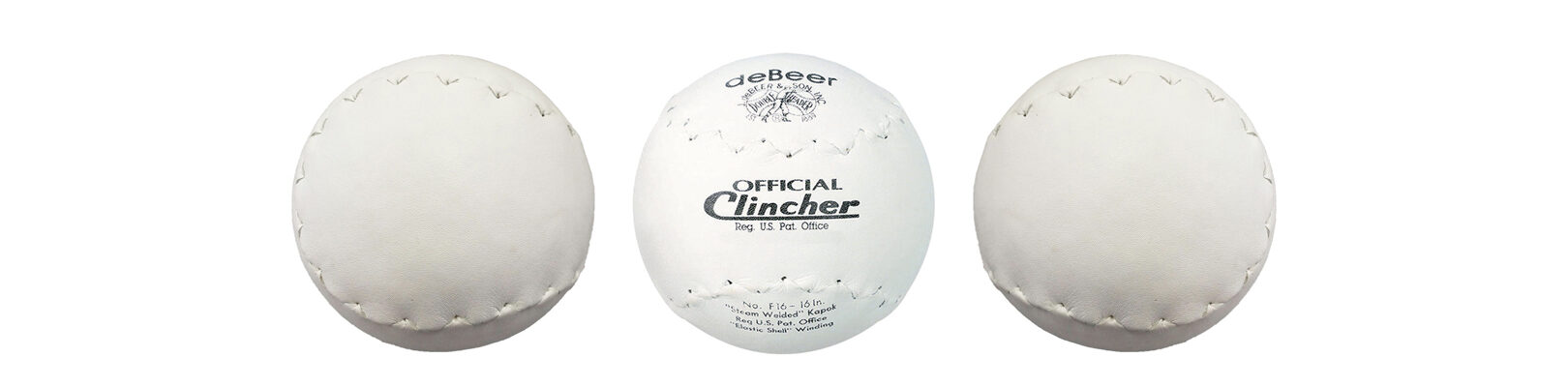 Custom 16" Rawlings deBeer Clincher Softball