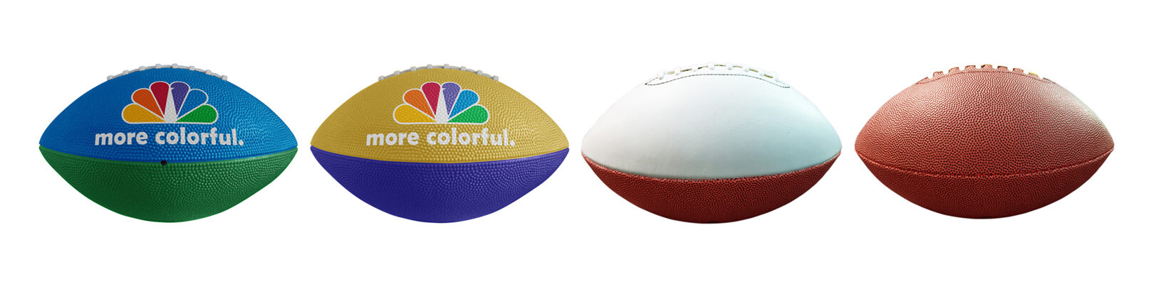 Custom footballs with your logo.